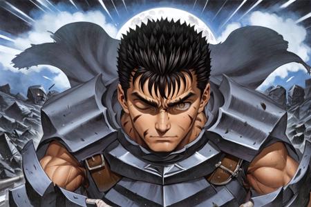 Guts deals anime character